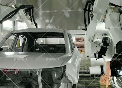 車(chē)身噴涂機器人工作站