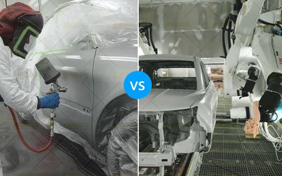 方案設計：汽車(chē)門(mén)把手自動(dòng)噴涂機器人