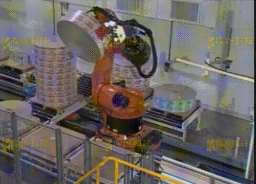 自動(dòng)機器人碼垛機械手