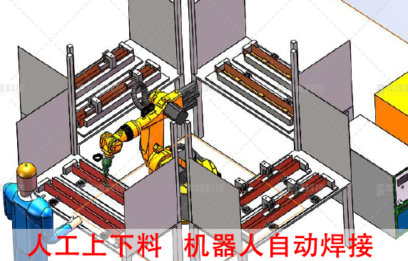 不銹鋼線(xiàn)槽自動(dòng)焊接機器人與人工焊接有什么區別？